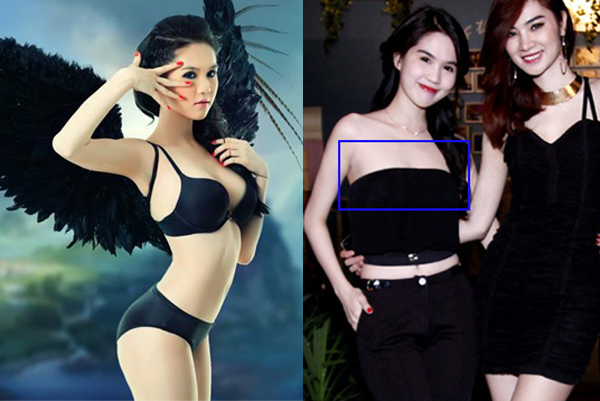 Ngoc Trinh Vòng 1 sẹp lép của Ngọc trinh